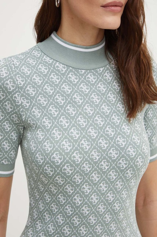 Šaty Guess W3YK39.Z37K0 zelená
