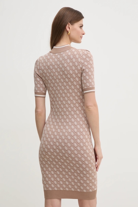 Oblečenie Šaty Guess W3YK39.Z37K0 béžová