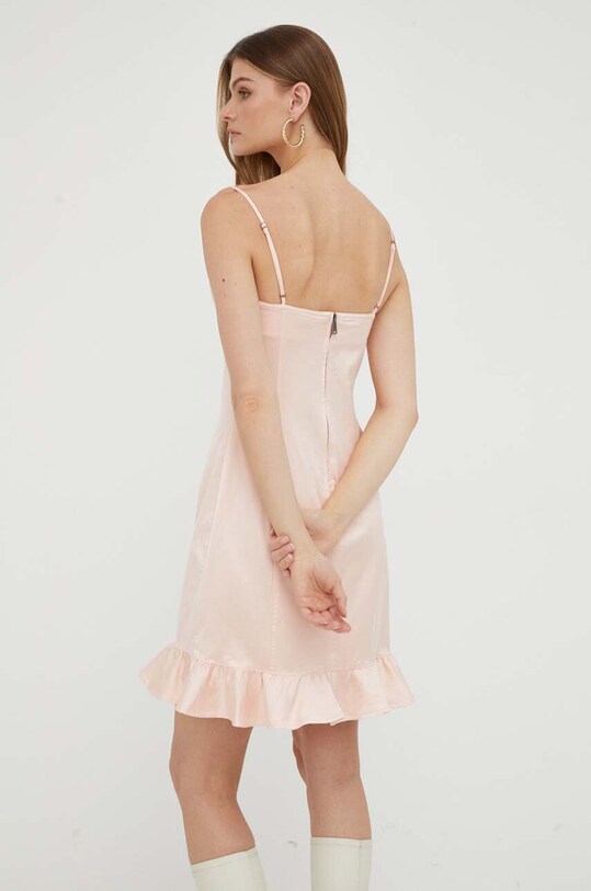 Îmbrăcăminte Guess rochie W3YK99.WF510 roz