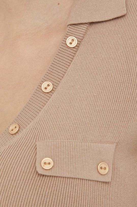 Šaty Guess W3YK45.Z2YN2 béžová