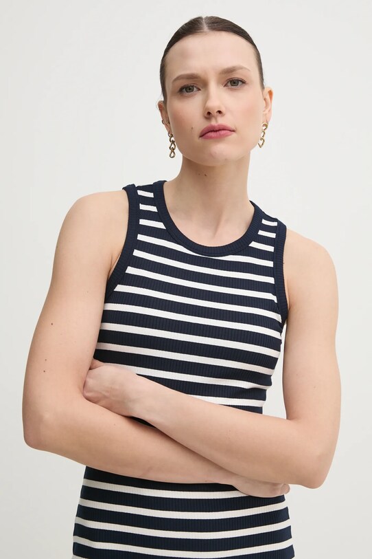 Šaty Tommy Hilfiger WW0WW38838 tmavomodrá SS25