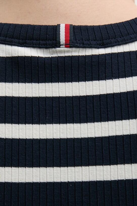 Šaty Tommy Hilfiger WW0WW38838 tmavomodrá