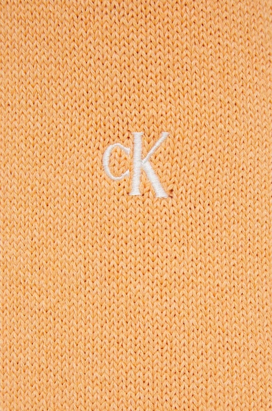 Calvin Klein Jeans sukienka J20J221398 pomarańczowy