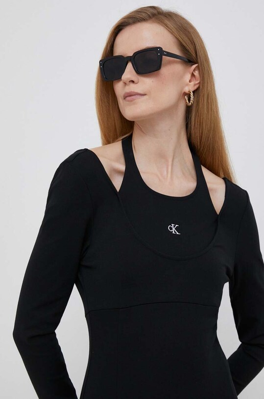 Сукня Calvin Klein Jeans чорний J20J221399