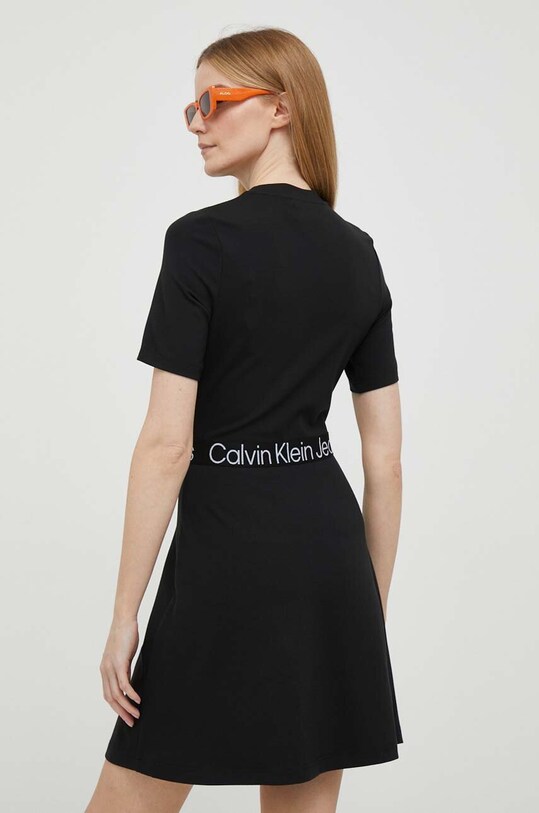 Îmbrăcăminte Calvin Klein Jeans rochie J20J221408 negru
