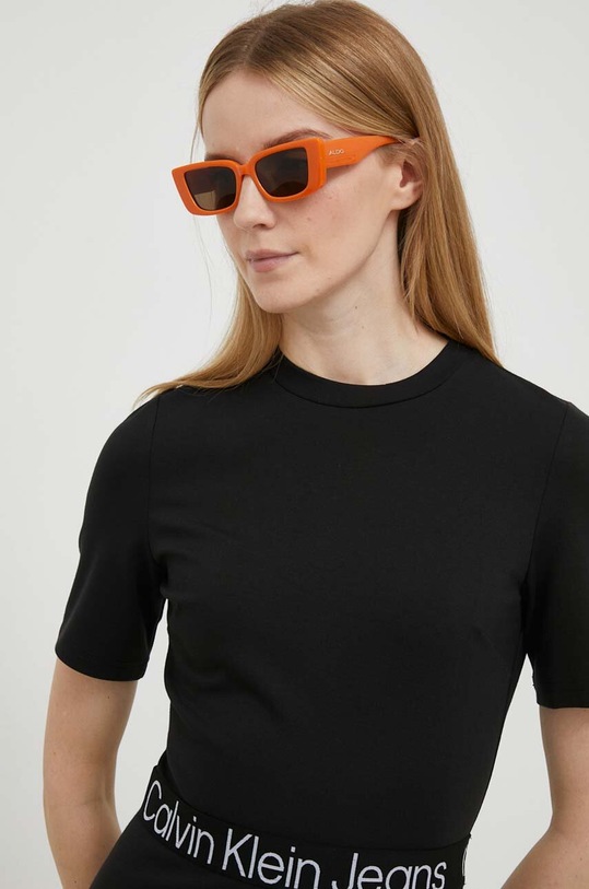 Φόρεμα Calvin Klein Jeans μαύρο J20J221408