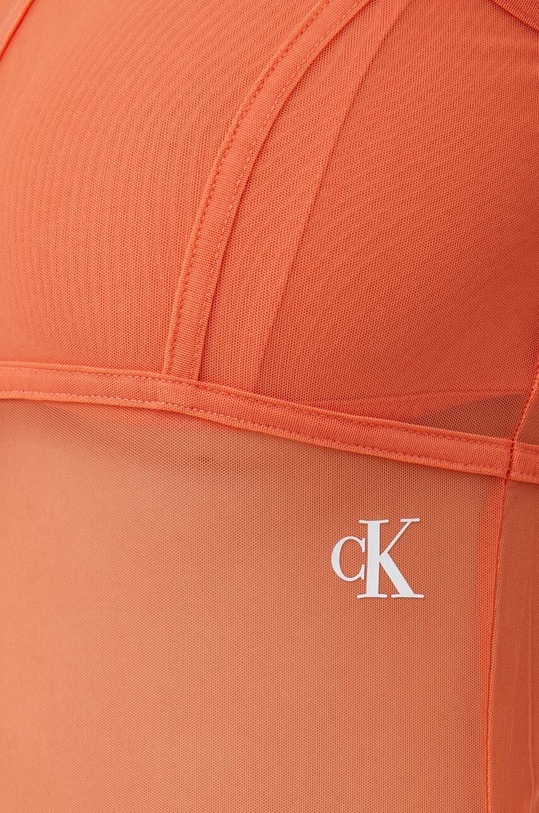 Calvin Klein Jeans sukienka J20J221463 pomarańczowy
