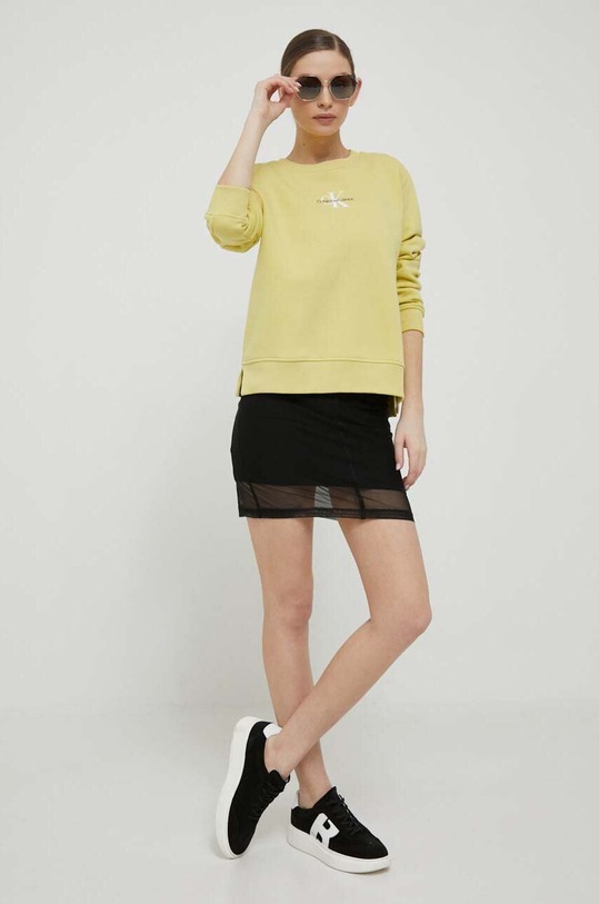 Calvin Klein Jeans sukienka J20J221463 czarny AW23