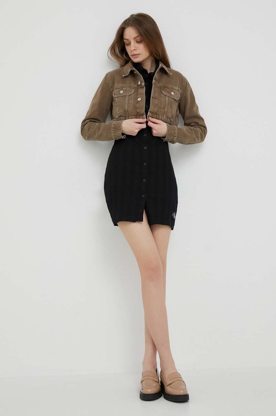 Сукня Calvin Klein Jeans J20J221644 чорний AW23