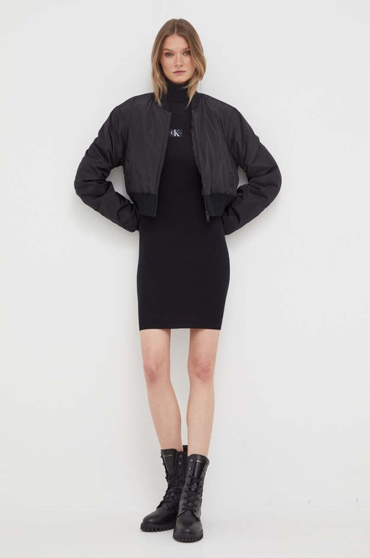 Φόρεμα Calvin Klein Jeans J20J221690 μαύρο AW23