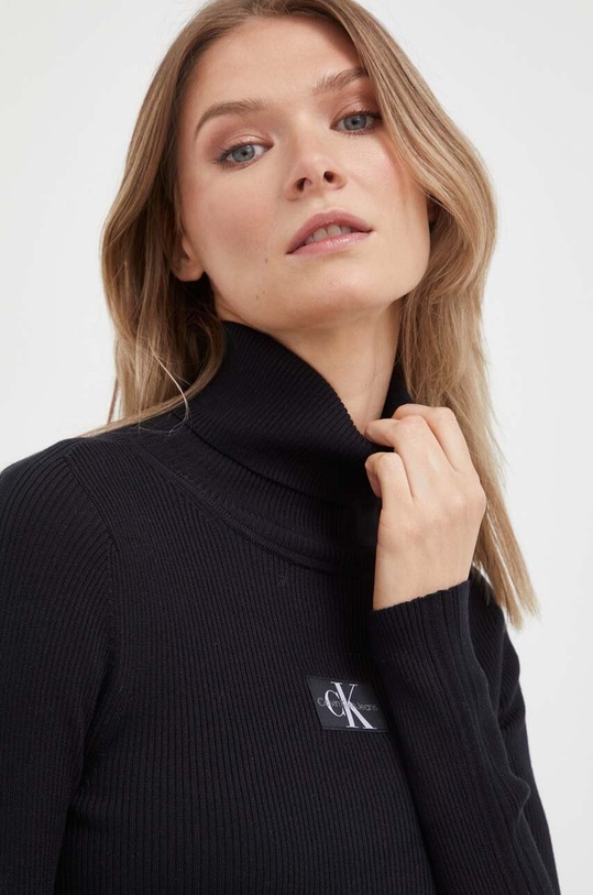 Φόρεμα Calvin Klein Jeans μαύρο J20J221690