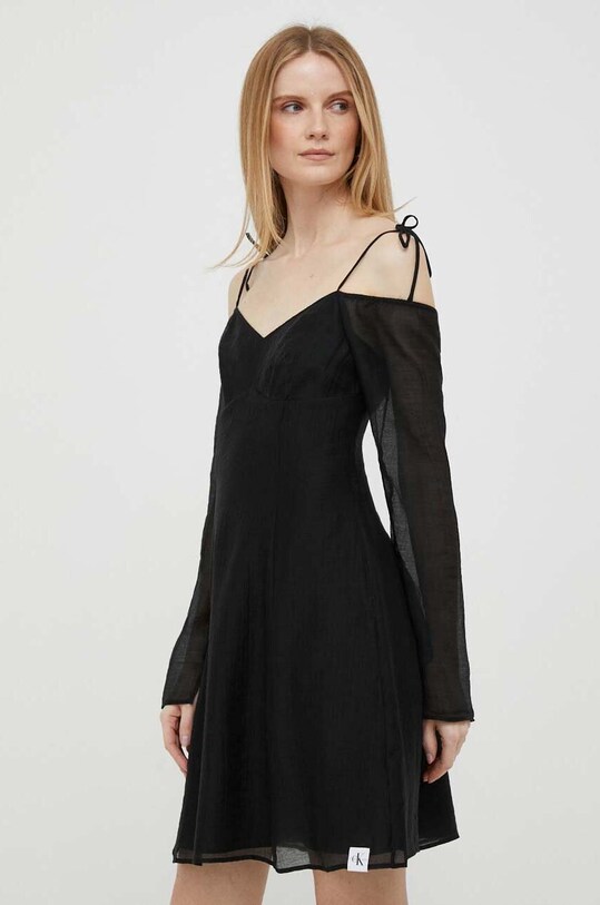 Платье Calvin Klein Jeans J20J222134 чёрный AW23