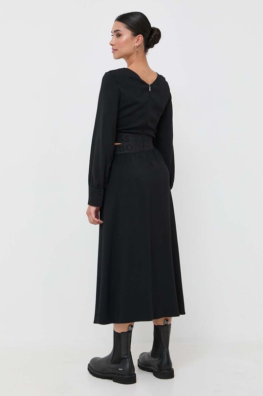 Ρούχα Φόρεμα BOSS 50505311 μαύρο