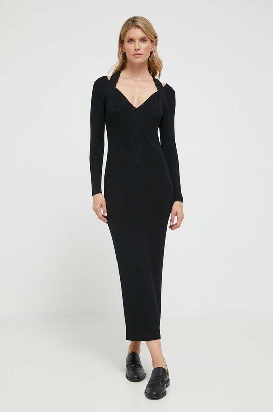 BOSS sukienka casual czarny 50493914