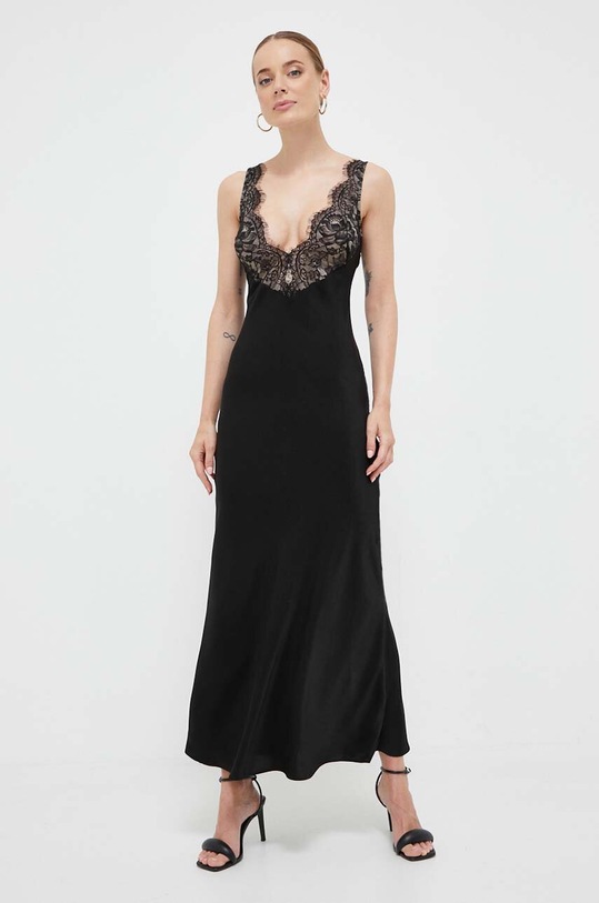 Bardot sukienka tkanina czarny 58673DB.BLACK