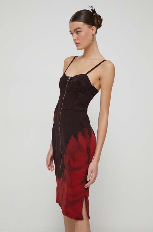 HUGO sukienka jeansowa 50495878 multicolor