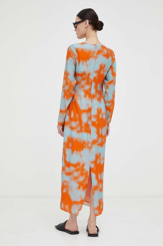 Одяг Сукня Samsoe Samsoe F23200088 помаранчевий