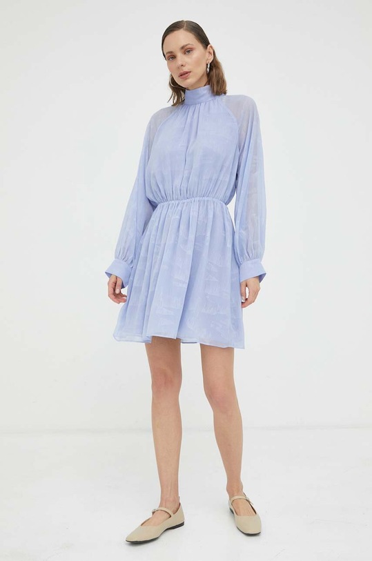 Φόρεμα Samsoe Samsoe F23200101 μωβ AW23