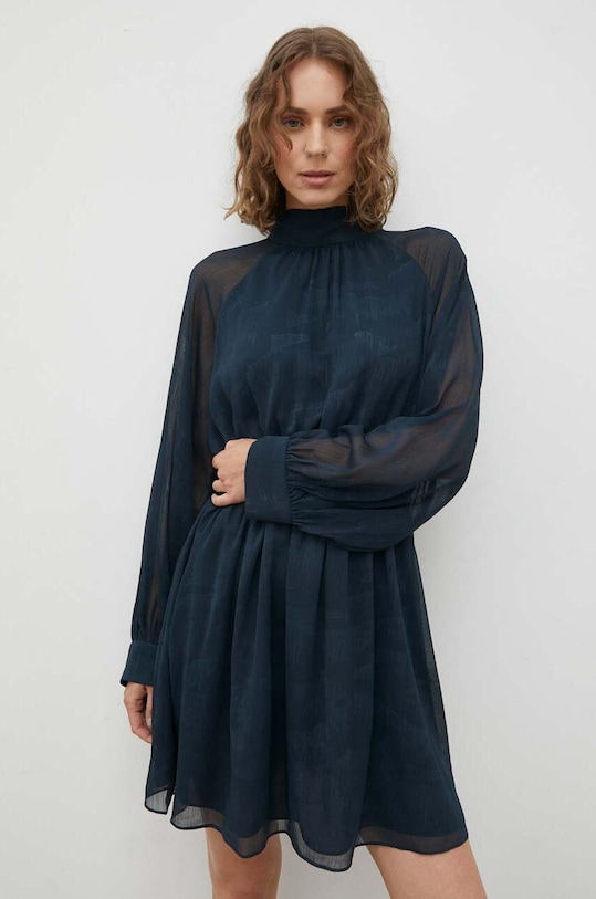 Samsoe Samsoe ruha hosszú sötétkék F23200101