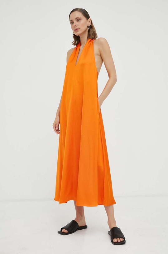 Samsoe Samsoe dress F23200191 orange AW23