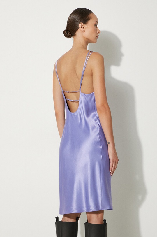 Ρούχα Φόρεμα από συνδιασμό μεταξιού Samsoe Samsoe F23200091 μωβ