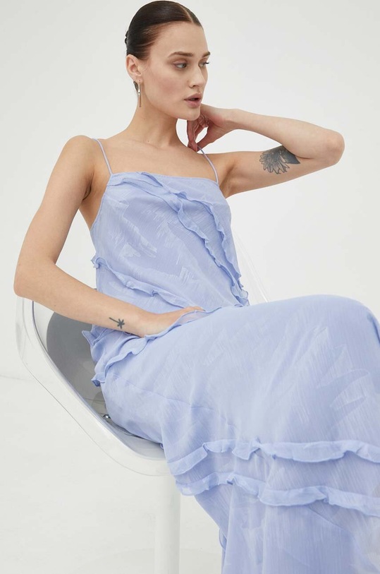 Samsoe Samsoe dress maxi violet F23200102