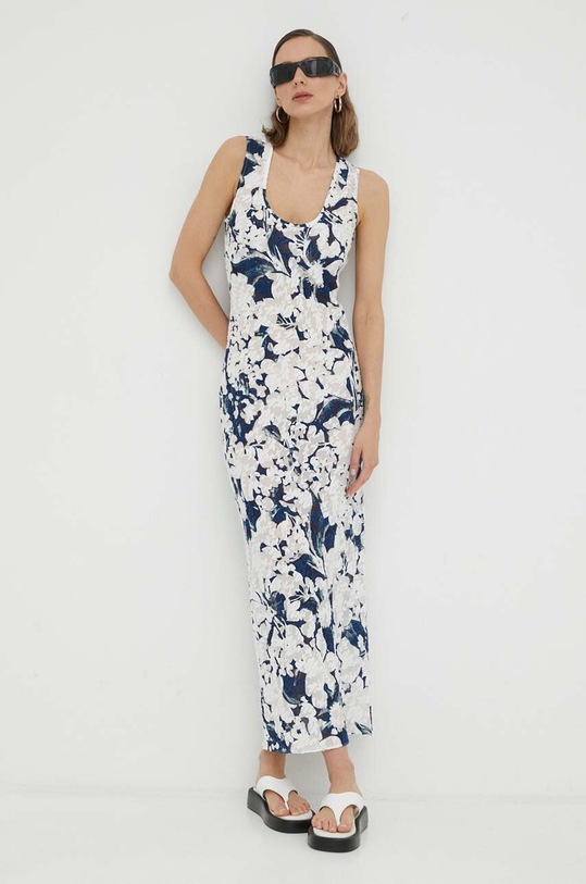 Samsoe Samsoe vestito in cotone F23200181 blu AW23