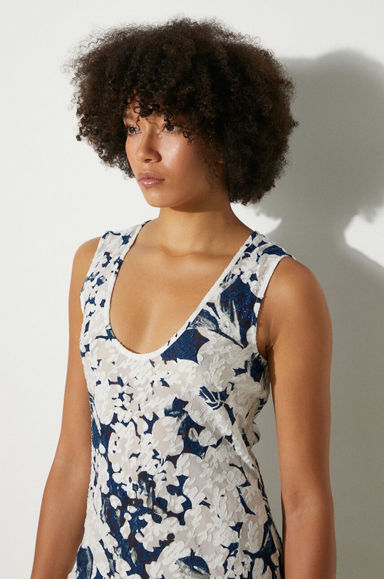 Samsoe Samsoe cotton dress blue F23200181