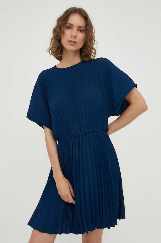 Šaty Samsoe Samsoe F23200086 tmavomodrá AW23