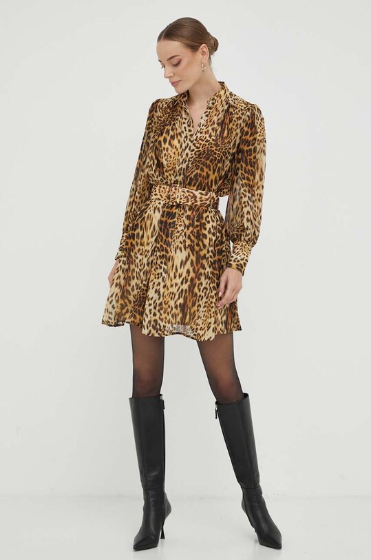 Φόρεμα Marciano Guess 3YGK40.7068Z καφέ AW23