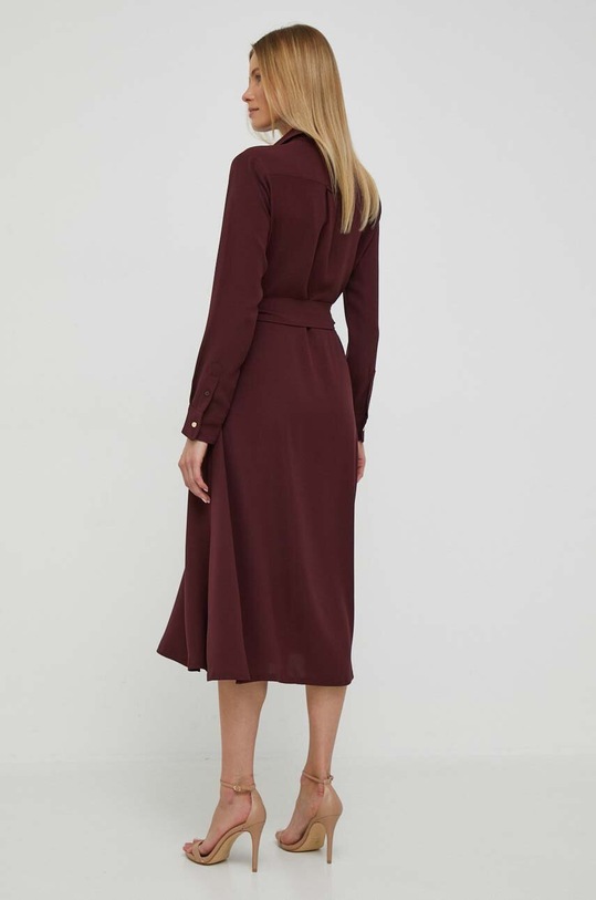 Oblačila Obleka Lauren Ralph Lauren 250853337 bordo