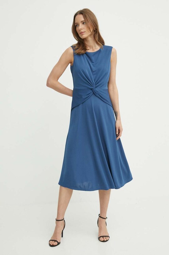 Lauren Ralph Lauren vestito midi blu 250872090