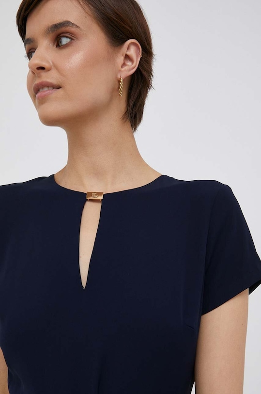 Платье Lauren Ralph Lauren тёмно-синий 250909382
