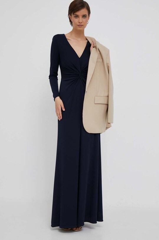 Платье Lauren Ralph Lauren 253855243 тёмно-синий AW24