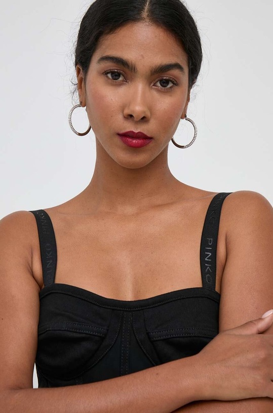 Pinko vestito nero 101650.A0ZO