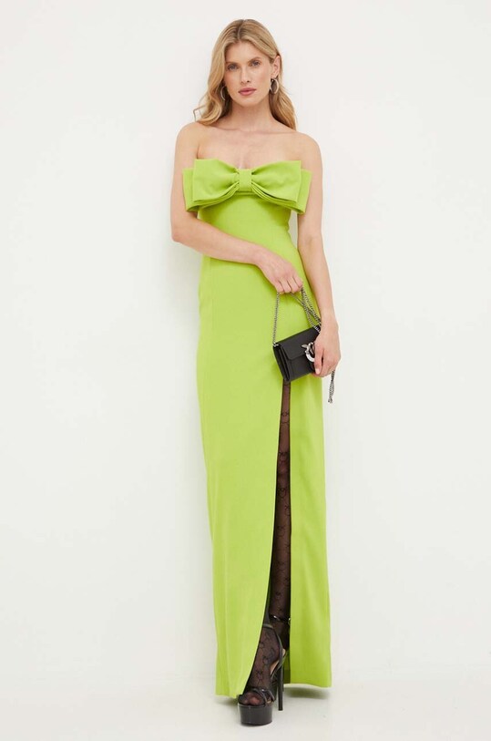 Pinko sukienka zielony 101766.7624