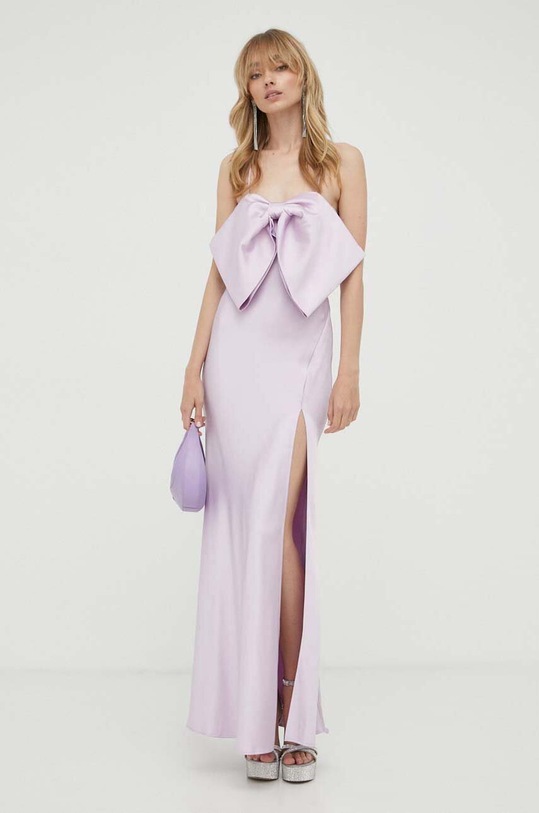 Obleka Pinko Raven roza 101658.Z345