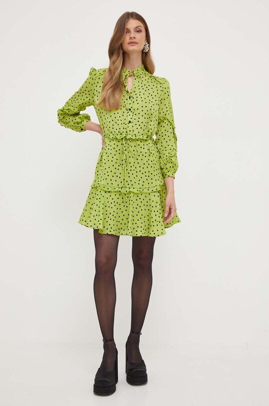 Φόρεμα Pinko 101493.A0ZK πράσινο AW23