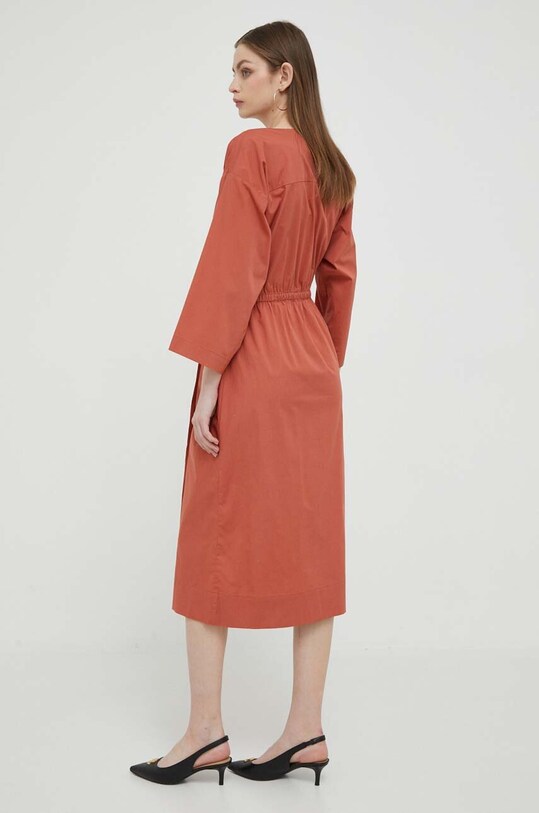 Dkny sukienka pomarańczowy P3DB0S55