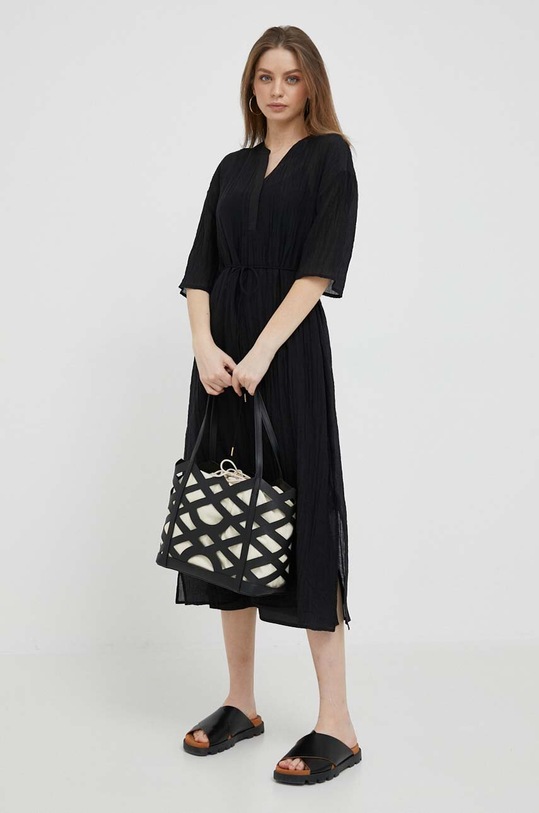 Dkny sukienka casual czarny P3DB6S61