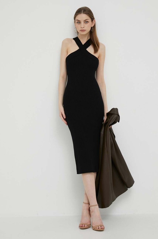 Φόρεμα DKNY P3DUAJ29 μαύρο AW23