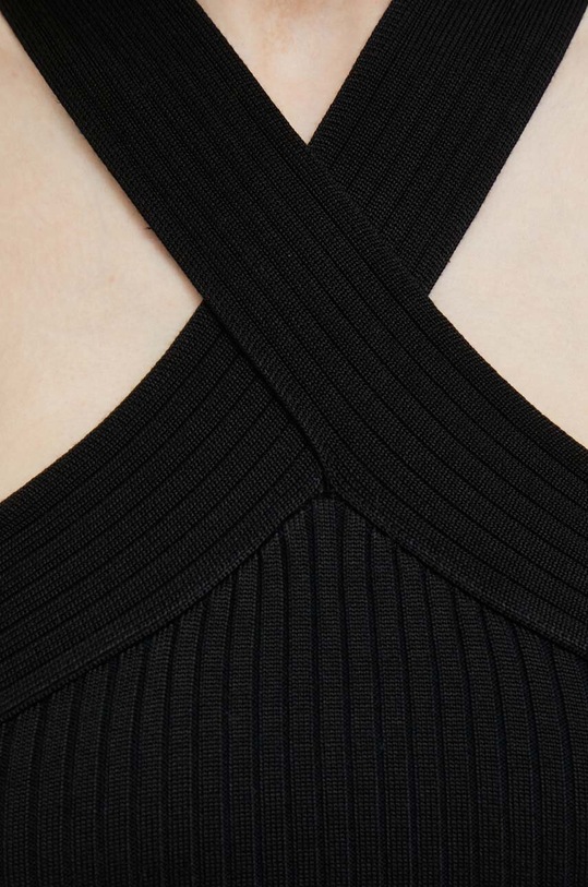 Φόρεμα DKNY P3DUAJ29 μαύρο