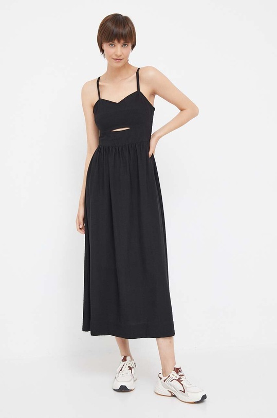 Dkny sukienka casual czarny P3EBTS96