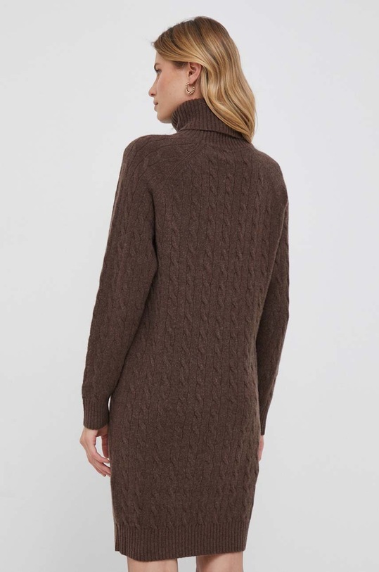 Odzież Polo Ralph Lauren sweter wełniany 211910473 brązowy
