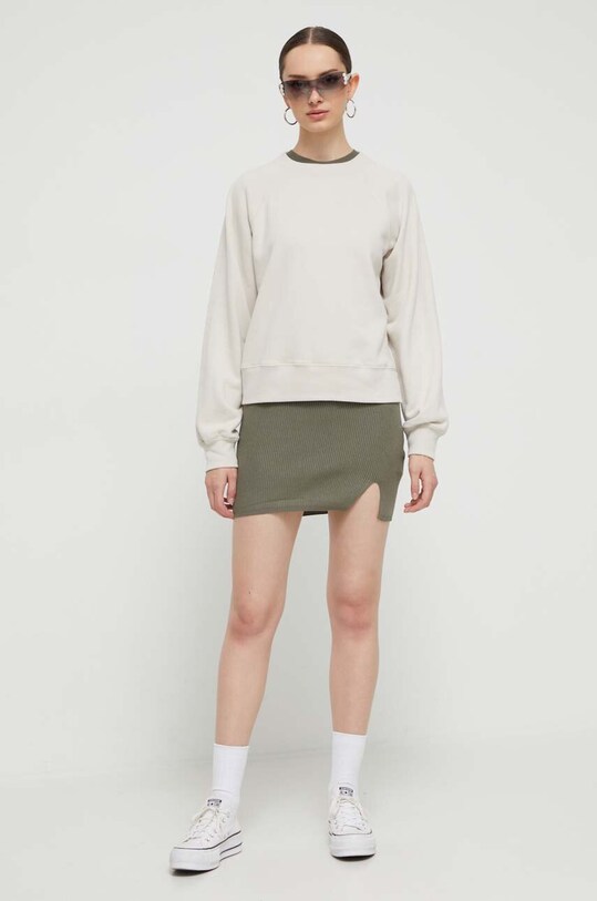 Šaty Hollister Co. KI359.3062.330 zelená AW23