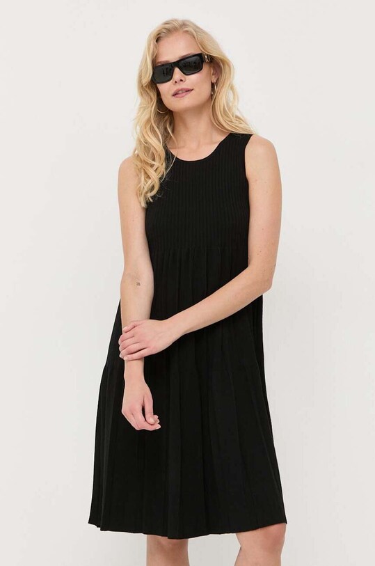 Weekend Max Mara sukienka casual czarny 2353260139600