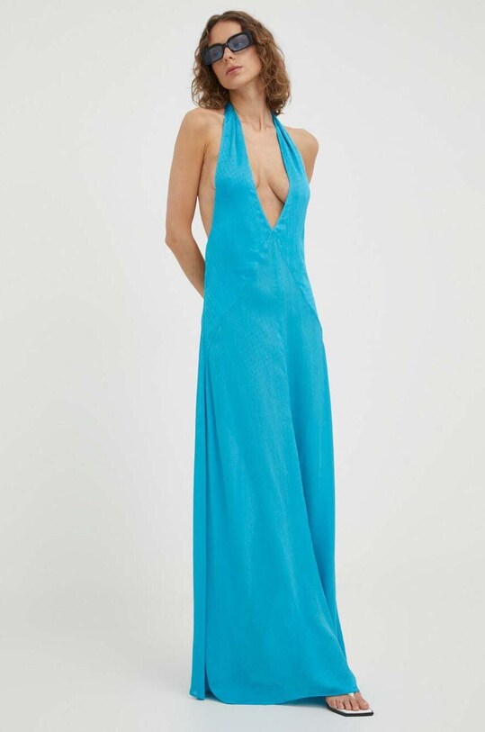 Herskind sukienka 4809953 turkusowy AW23