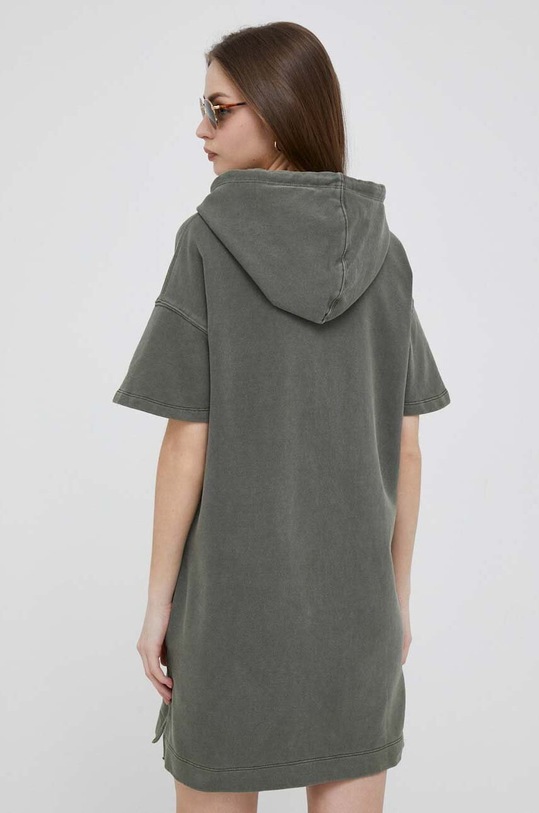 Pepe Jeans sukienka bawełniana PL953337.728 zielony AW23