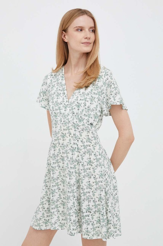 Pepe Jeans vestito svasato verde PL953348.0AA