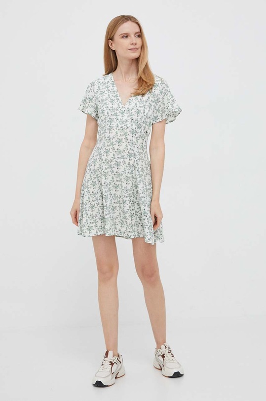 Pepe Jeans vestito PL953348.0AA verde AW23